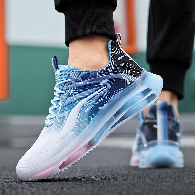 Men's Comfortable Running Shoes - Shock-absorbing, Non Slip, Breathable, Lace Up, Durable Outsole, Suitable for Outdoor Activities and Casual Shoes