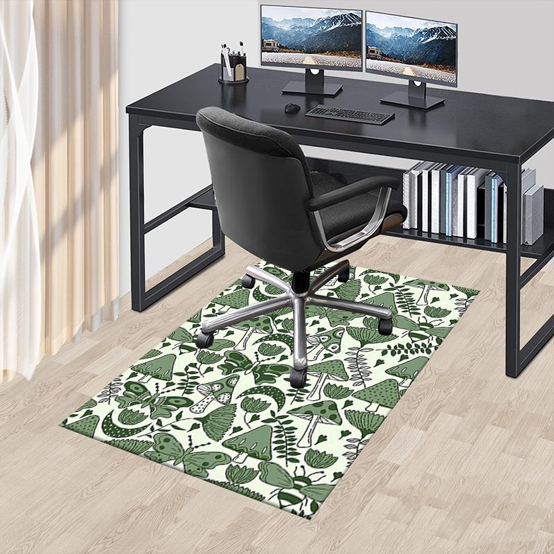 1PC mushroom butterfly Extra Large Non Slip Floor carpet, Office, family, bedroom, Studio Large Area Rug Indoor Rugs, , Vibrant Colors