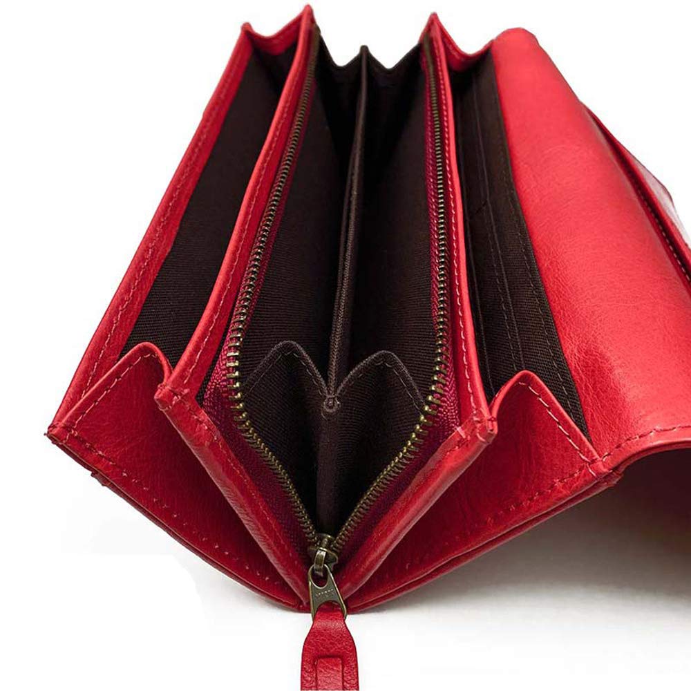 PEANUTS SNOOPY Snoopy Flap Long Wallet Green 73054 Cowhide Italian Leather Unisex Unisex (Blue (Green))