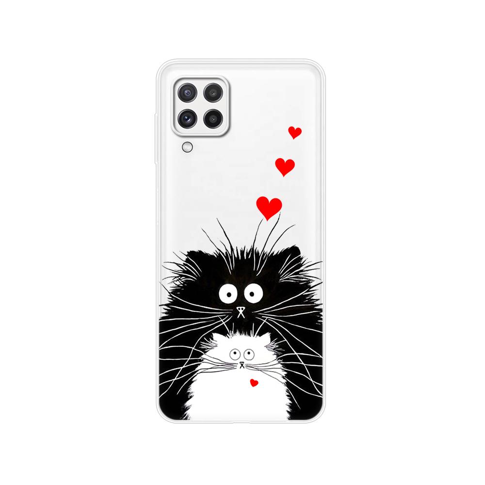 Чехол для Samsung A22, задняя крышка для телефона Samsung Galaxy A22S 5G 4G GalaxyA22 A 22S, мягкий силиконовый чехол из ТПУ, сумка Etui