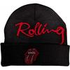 The Rolling Stones Unisex Adult Classic Tongue Embellished Beanie