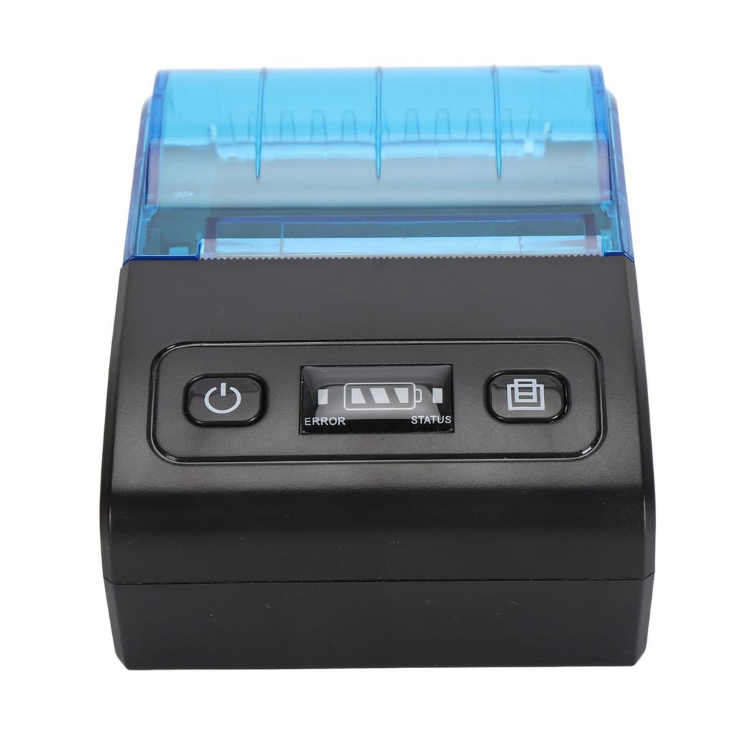 Portable Thermal Receipt Printer 1500mAh 58mm Multi Language Support Bluetooth Mobile Thermal