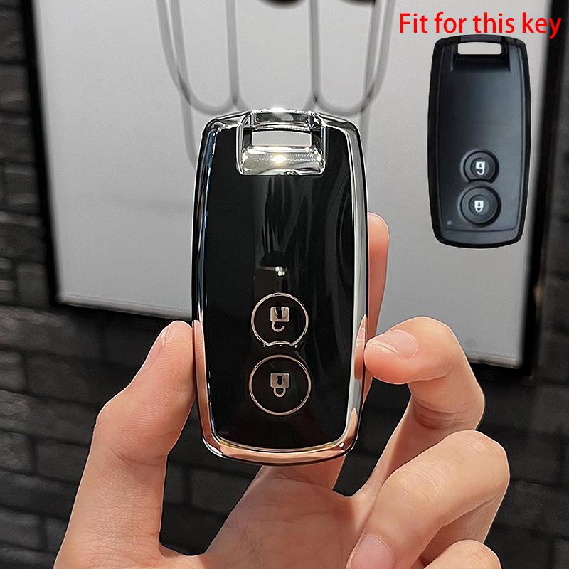 2 Buttons TPU Car Key Case Cover Holder Shell Fob Protector for Suzuki SX4 Swift 2007 2009 Grand Vitara Scorss XL-7 Protector Accessories
