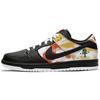 Dunk SB Low Tie-Dye Raygun - Black Unisex Sneakers Orange-Flash BQ6832-001