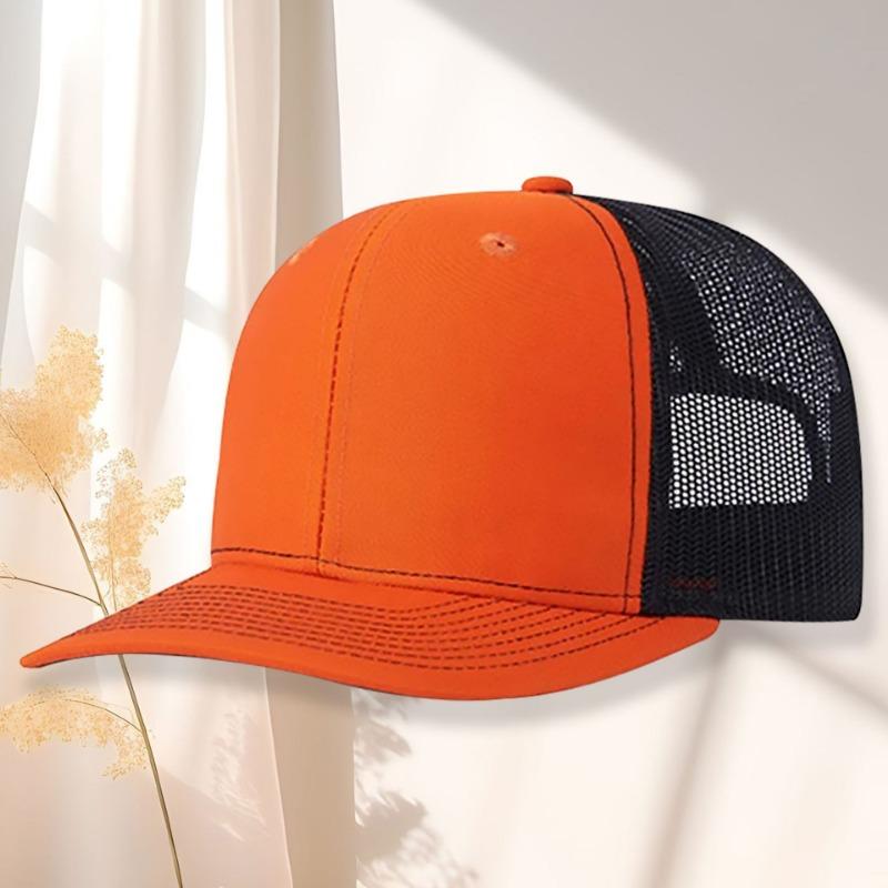 Summer Shade Sunscreen High Quality Richardson 112 Mesh Cap Truck Driver Hat Embroidery