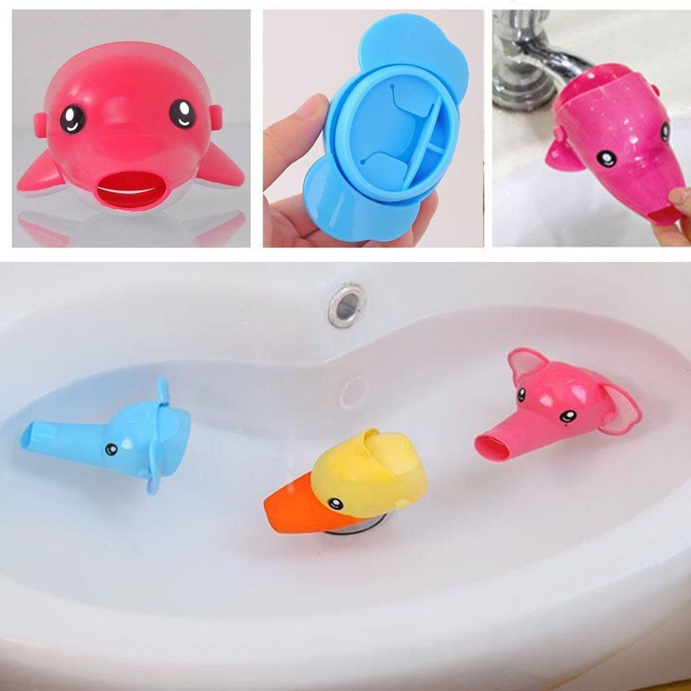Soft Cartoon Faucet Extender Anti-splash Trough Faucet Accessories