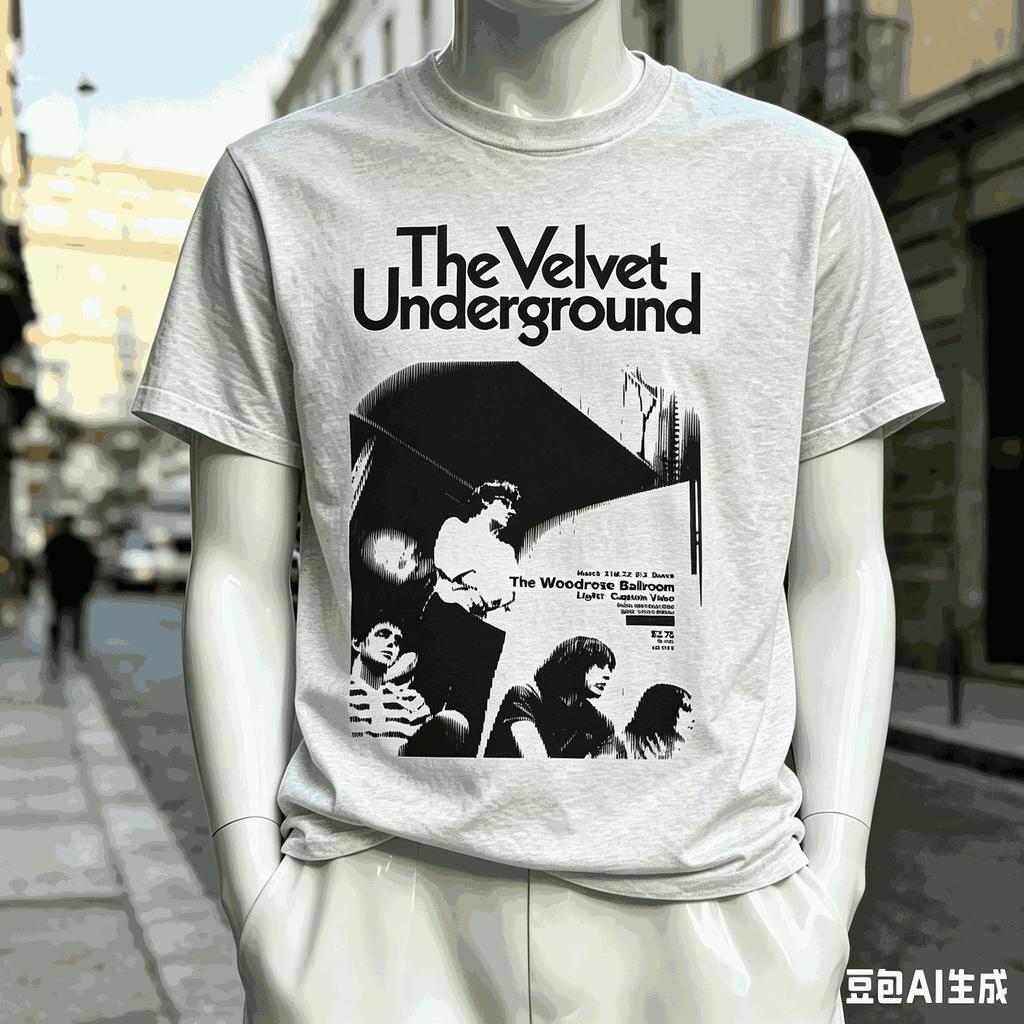The Velvet Underground For Fan Gift Tshirt Unisex Unisex Harajuku Oversized Unisex Short Sleeve Streetwear High Quality Couples Tee