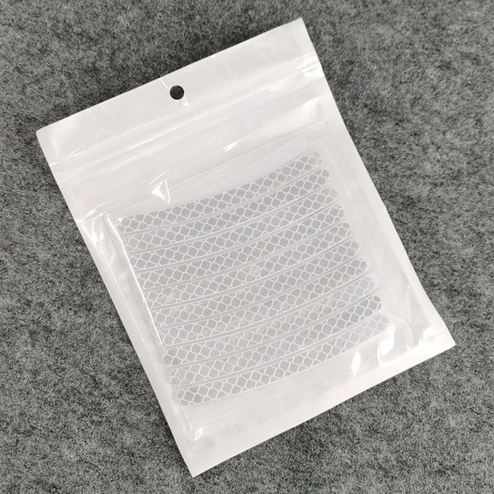 20pcs Colorful Luminous Stickers Tire Rim Reflective Strips Luminous Car Wheel Hub Sticker