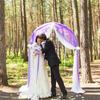 6/3 Meters Wedding Arch Drape Fabric Sheer Chiffon Tulle Curtain Draping Backdrop Party Supplies Home Drapery Ceremony Decoration