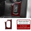 Ignition Engine Button Switch Trim Carbon Fiber Protective Sticker For Chevrolet Corvette C6 2005-2007 Car Interior Accessories