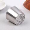 Stainless Steel Flower Squeeze Mouth Large Size Cream Nozzles  for Cupcake Decoration