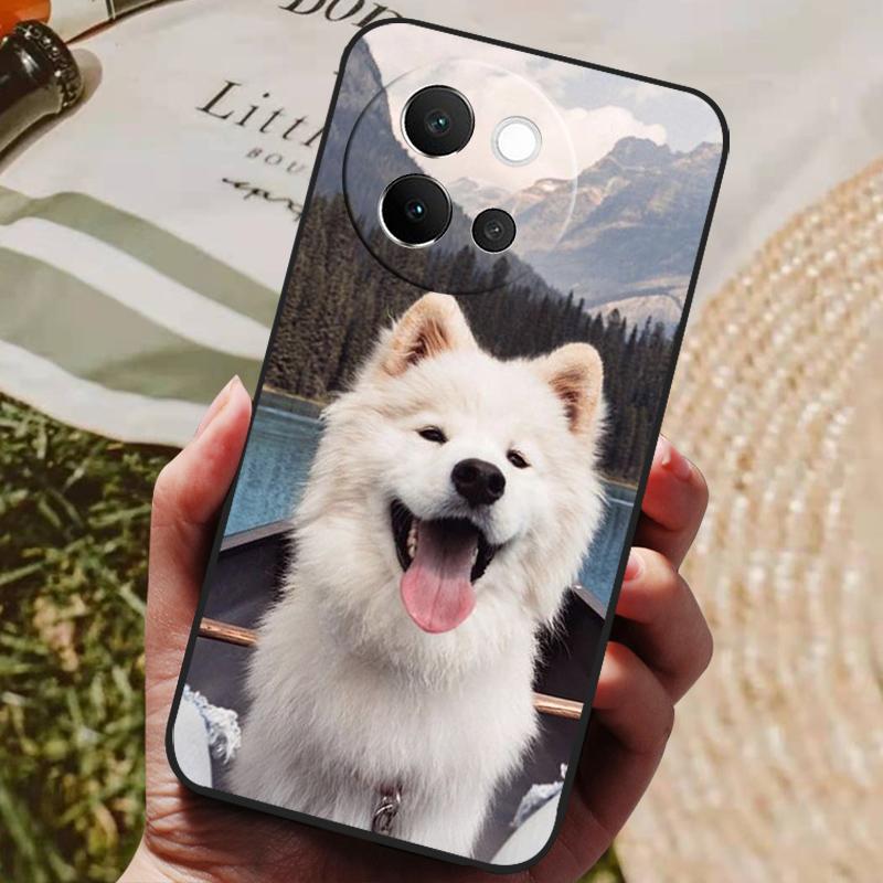 Чехол для VIVO V40 Lite 5G Мягкая силиконовая накладка Черный бампер ТПУ Для чехлов на телефон Vivo V40 Lite 5G V40Lite Ударопрочные задние крышки