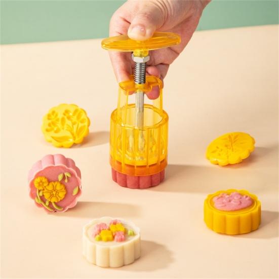 Полезный пищевой инструмент для выпечки, 6 стилей, форма для помадки и кондитерских изделий Moon Cake для дома, форма для Mooncake