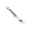4Pcs Car Logo Styling Waterproof Body Stickers for Mitsubishi Eclipse Cross, Lancer, Outlander – Car Decoration