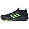 Pulseboost Minimalist Comfortable Fabric Cushioning Breathable Low-Top Training Running Shoes Men Sneakers Black Green EG9972