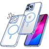Coque de protection - BOOLING - pour iPhone 15 Plus - Rigide - Transparent - Cercle Magnétique