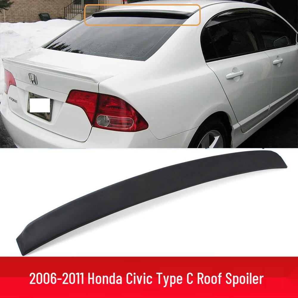 Задний спойлер на крышу Honda Civic 8-го поколения в стиле RS (2006-2011) - Монтажный комплект без повреждений