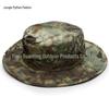 Python Pattern Military Camouflage Bennie, Summer Sun Fisherman Hat