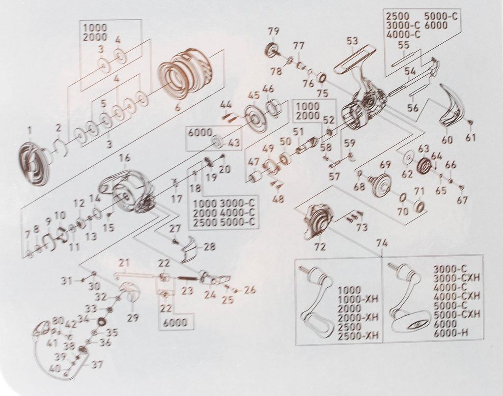 Daiwa Катушка спиннинговая 23 Revros LT 5000 CXH (5140)