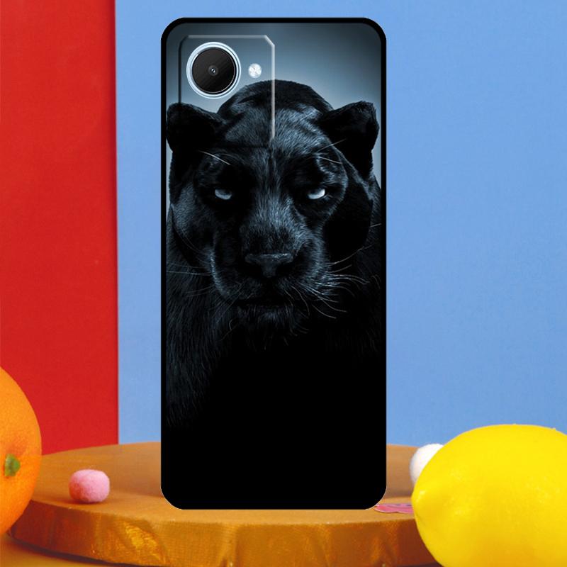 Животное Пантера Для Realme C55 C53 C67 C51 C35 C33 C31 C30 C25s C21Y GT Neo 6 5 9 10 11 12 Pro Plus Чехол