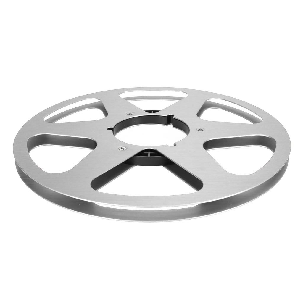 1 4 10,5-дюймовая пустая катушка для ленты 6 отверстий алюминиевый сплав универсальная деталь для открывающей машины приемная катушка для звуковой ленты