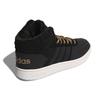 Adidas Neo Hoops 2.0 Mid Suede Slip Resistant Durable High Top Skate Shoes Unisex Sneakers Black CG7117