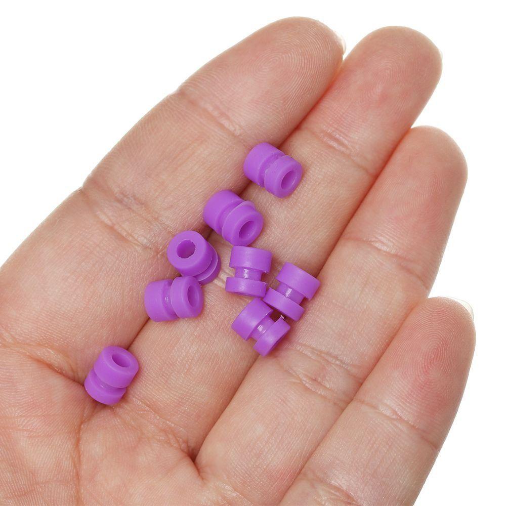10pcs M2*6.6 Soft Mount Shock 8 Colors Silicone Silencer For F4 F7 Flight Controller FPV Quadcopter
