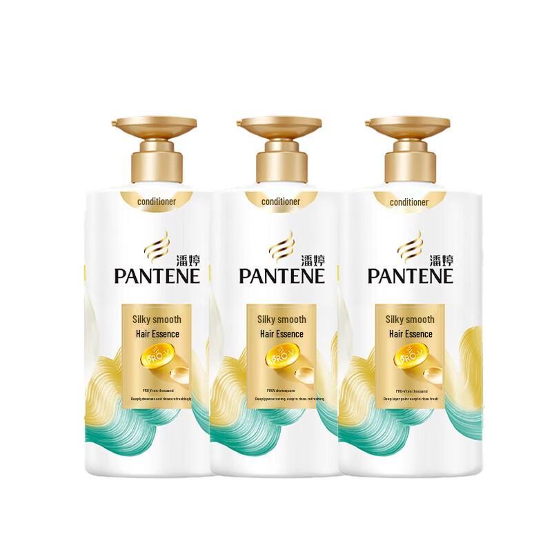 Pantene PRO-V Silky Smooth Hair Conditioner 3-Pack