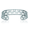 [L7867] - Silver Bracelet 'Choréographie' Silver (rhodium-plated) - 60 Mm 12 Mm