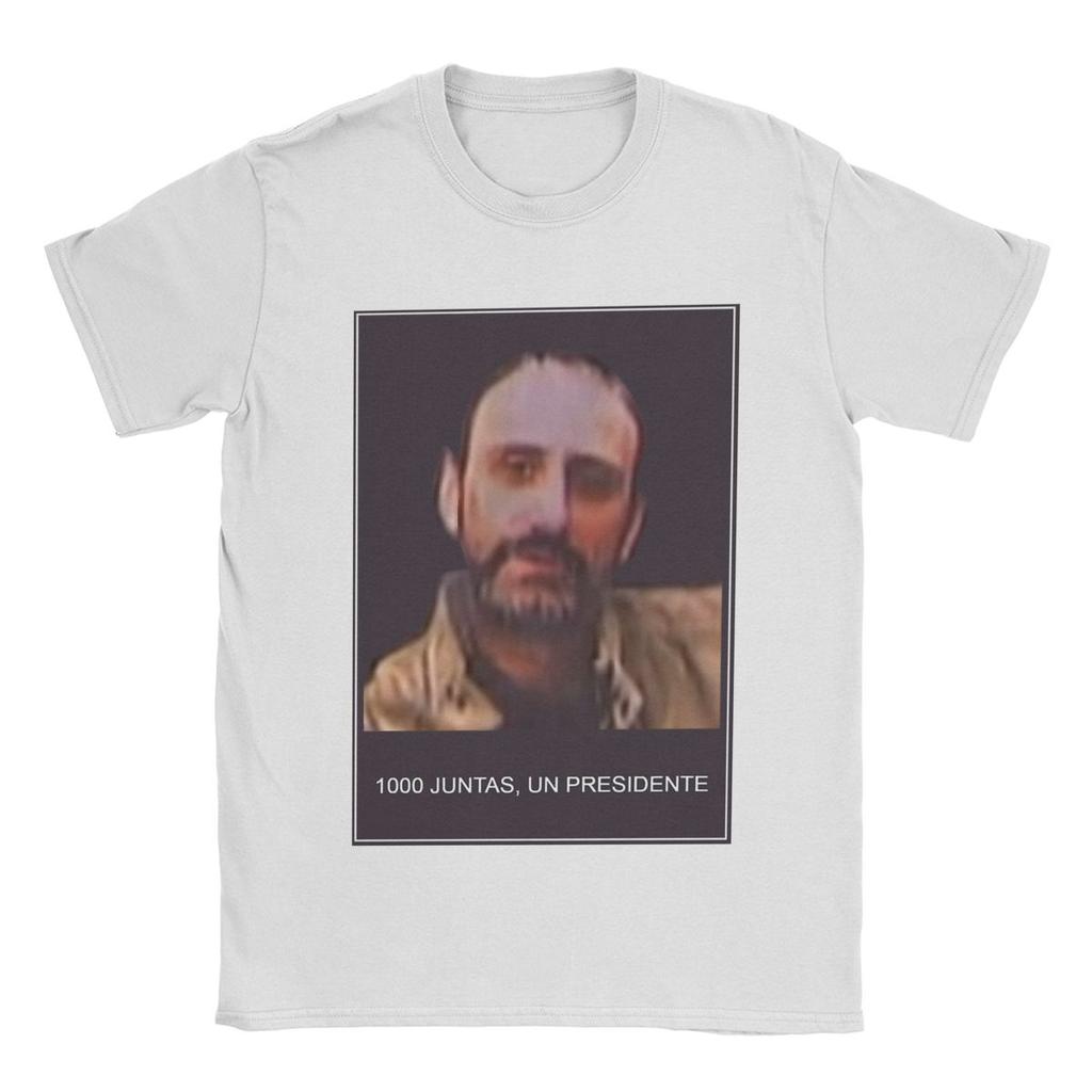 Мужская футболка Хуан стоит 1000 досок Президент Хипстер Хлопковые футболки Футболка с коротким рукавом Круглый вырез Топы С принтом