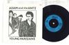 7inch Record ADAM & THE ANTS - Young Parisians F13803 Decca 1978 UK Rock Used