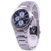 Men's SNDA97 (Seiko5 Chrono SS Bracelet 50M BL) Round Watch Silver Stainless