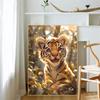 5d DIY Diamond Painting Cross Stitch Cute Animal Little Tiger Diamond Embroidery Mosaic Round Drill Home Decor Crafts