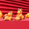 2026 Китайский Новый год Фигурки Лошади по Восточному календарю Милые Мини-ландшафтные Украшения Декор для Дома и Стола Праздничный Подарок