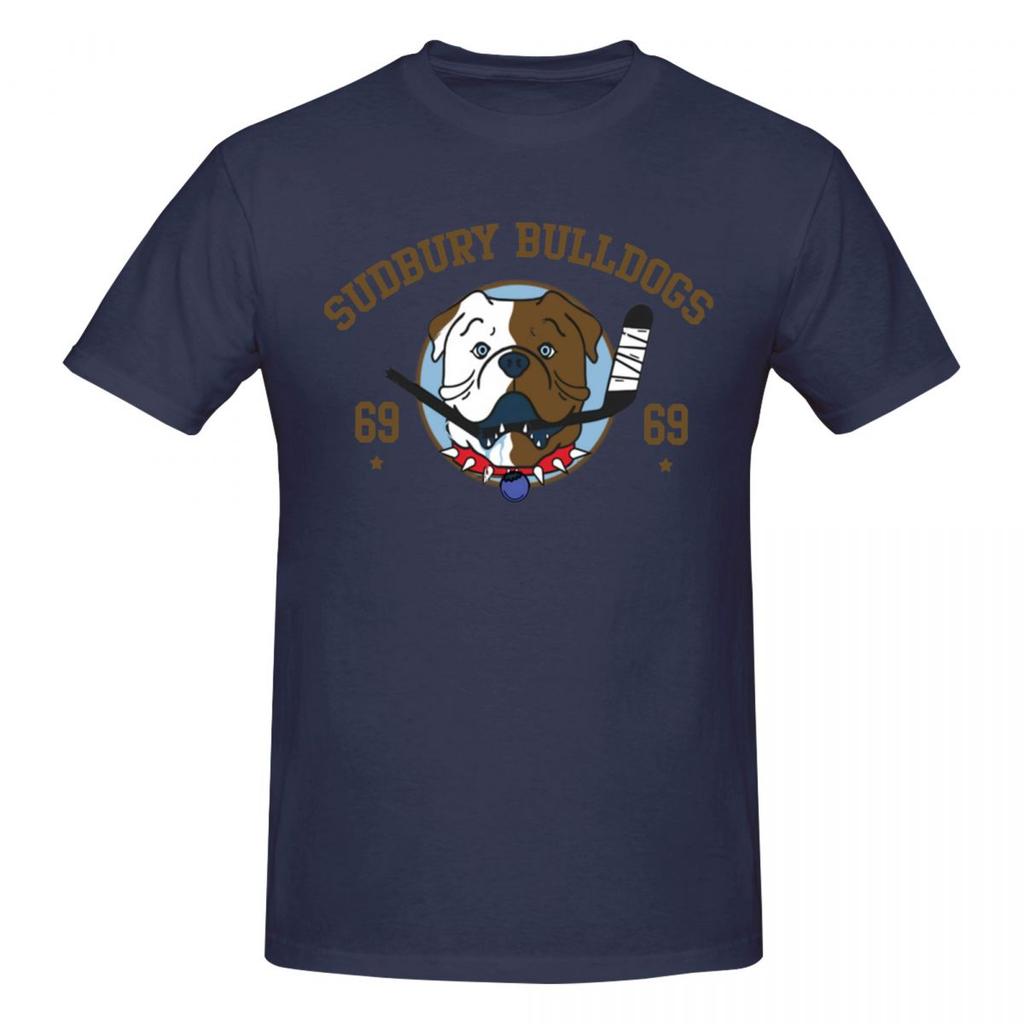 Unisex Shoresy Hockey Jersey TV Sudbury Bulldogs Fun T Shirt Vintage Cotton Crewneck Unisex Clothing
