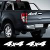 DGWE8 2PCS Car Stickers For Ford Ranger Raptor Isuzu Dmax Nissan NAVARA Toyota Hilux VW Amarok Pickup 4x4 Auto Accessories Vinyl Decal