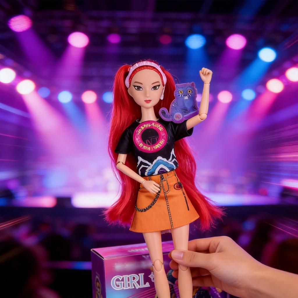 ПВХ фигурка Kpop Hunter Girls с реалистичным дизайном для коллекционеров и фанатов