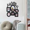 Multi-slots Rustic Family Photo Frame Multi-slots Rustic Plastic Elegant Looking Picture Frame Home Decoration