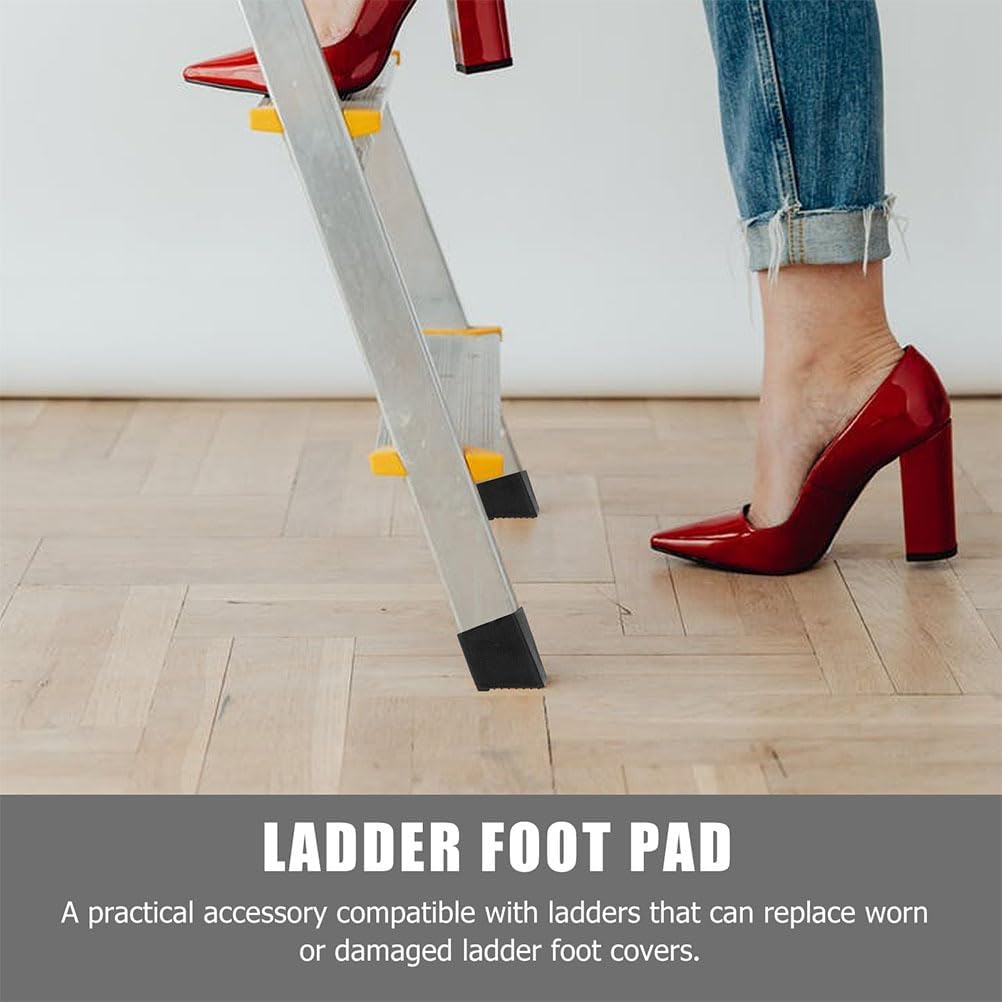 6 шт. резиновые накладки для лестницы, сменные колпачки для ножек стремянки, аксессуары для раздвижной лестницы, резиновый чехол для лестницы, коврик для ножек стремянки, стабилизатор для лестницы для