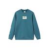 Li Ning Sports Fashion Series Pullover Long Sleeve Sweatshirt Men Sweatshirt Blue-Green AWDR945-2