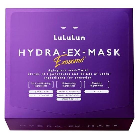 LuLuLun Hydra EX Маска 28 листов упаковка тканевая маска для лица увлажняющая для пор большой объем