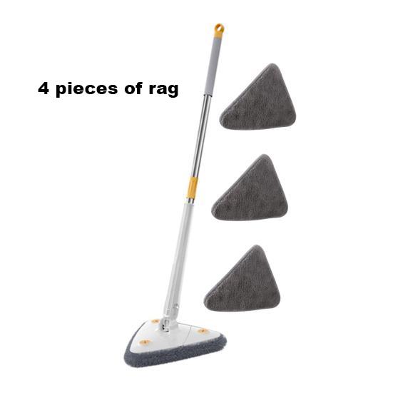 Полезная автоматическая выжимающая вода глубокая очистка для влажной и сухой уборки двойного назначения телескопическая удлиненная треугольная швабра для дома