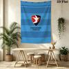 Cheltenham Town F Wall Tapestry Aesthetic Wall Hanging Printed Fabric Blanket Decorative Tapestries for Bedroom Living Room Home Decor