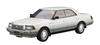 AOSHIMA The Model Car Series Toyota UZS131 Crown Royal Saloon G 1989 Plastic Model 1/24 No.87