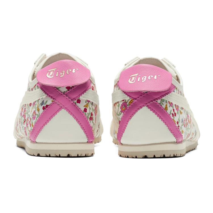 ONITSUKA TIGER Mexico 66 Удобные Универсальные Принтованные Нескользящие Легкие Низкие Повседневные Кроссовки Унисекс Розовый 1183C392-101