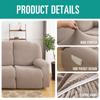 Recliner Sofa Covers For Living Room Elastic Armchair Couches Cover Anti-Dust Non-Slip Lazy Boy Relax Stretch Slipcover