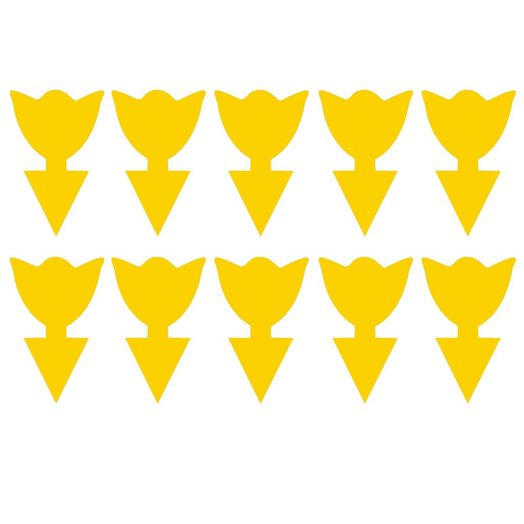 10/20/30Pcs Strong Flies Traps Bugs Sticky Board Catching Aphid Insects Pest Killer