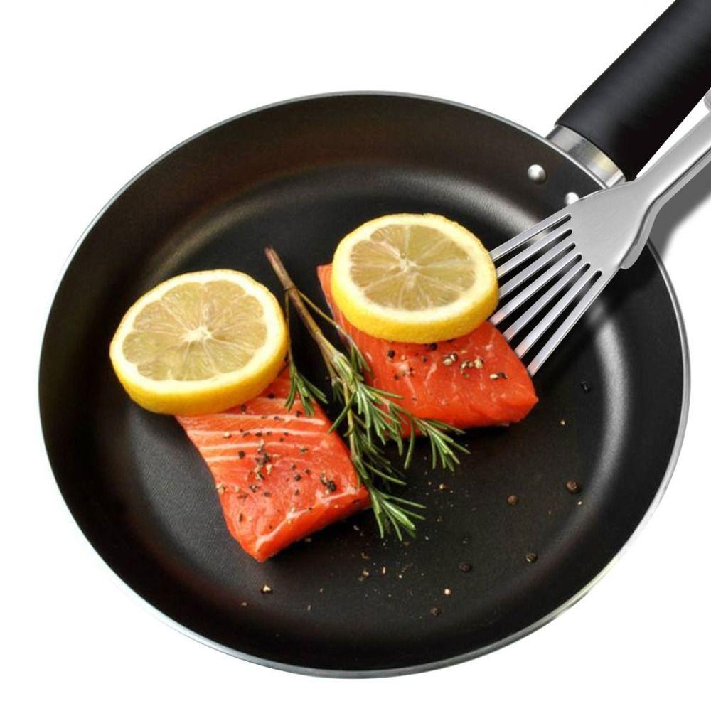 Slotted Steak Spatula Stainless Steel Pancake Shovel Cooking Utensil Fish Turner Kitchen