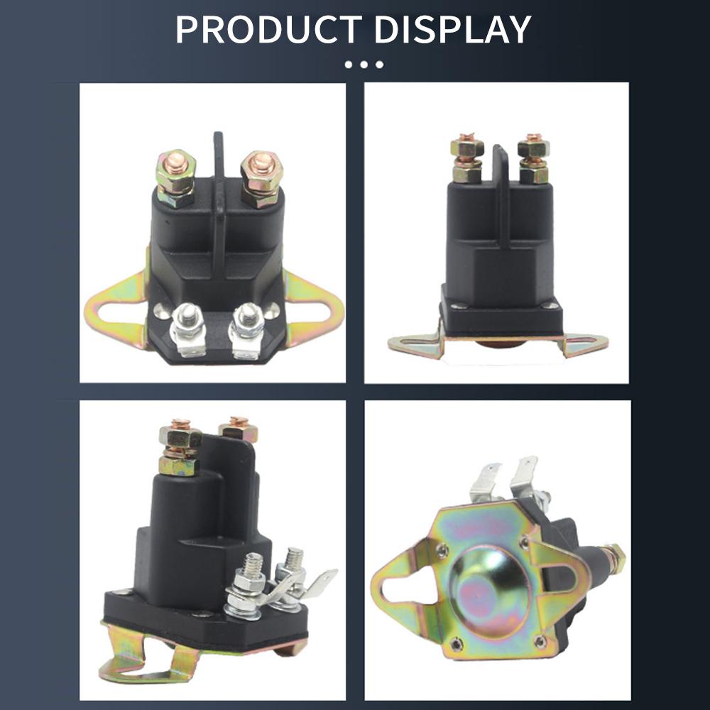 12VDC 117 1197 Starter Solenoid 4 Terminal Starter Relay Solenoid Replacement for Toro Exmark Timecutter ss5000 z4200