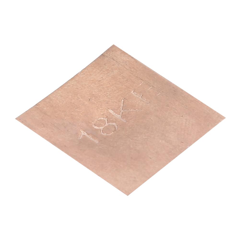 18K Rose Gold Solder Plate Jewelry Welding Soldering Plate Jewelry Making ToolHigh Melting Point